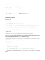 Kế hoạch công tác chủ nhiệm lớp