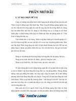 Nguyên nhân và thực trạng về chất lượng bút bi Thiên Long