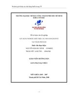 Xây dựng website giới thiệu các nhà hàng buffet tại Thành phố Hồ Chí Minh