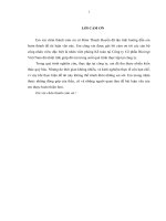 luận văn tài chính ngân hàng  Quản trị hàng tồn kho tại Công ty Cổ phần Biovegi Việt Nam