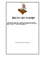 đồ án kỹ thuật viễn thông Đề Tài Tổng Đài SPC nghiên cứu kỹ thuật chuyển mạch trong Tổng Đài giới thiệu trường chuyển mạch số của tổng đài alcatel1000-e10