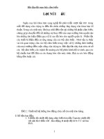 đồ án kỹ thuật viễn thông Thiết kế hệ thống báo động cháy nổ cho một kho hàng.