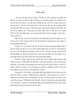 luận văn khoa kế toán  thương mại Kế toán chi phí sản xuất sản phẩm phân bón Phú điền NPK cua công ty TNHH sản xuất và thương mại phân bón Phú Điền