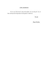 Hoàn thiện tổ chức kế toán tại trường Đại học Tây Bắc