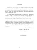 luận văn tài chính ngân hàng  Giải pháp nâng cao chất lượng tín dụng trong cho vay hộ sản xuất tại NHNo&PTNT huyện Kim Sơn