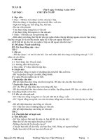 Giáo án LỚp 1 tuần 30  (Q4) KNS