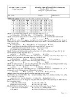 đề kiêm tra hóa lớp 11,tiết 49 .doc