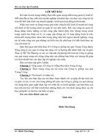 Thực trạng công tác kế toán của Công ty giống rau quả Trung Ương