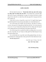 Hoạch định chiến lược phát triển trường Cao đẳng nghề Nam Định đến năm 2015