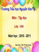 Tập đọc : Rước đèn ông sao
