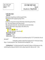 GIÁO ÁN VĂN TUẦN 29