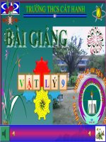 Tiết 62 Màu sắc các vật dưới ánh sáng trắng và ánh sáng màu