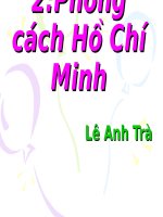 Giáo án bồi dưỡng thao giảng, thi giáo viên ngữ văn 9 bài Phong cách Hồ Chí Minh (5)