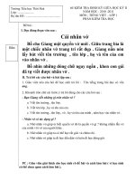 ĐỀ KT GIỮA HK II LỚP 1