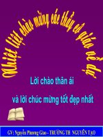 Địa lí lớp 4- Thành phố Huế