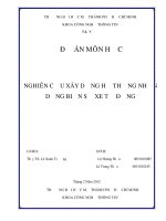 Nghiên cứu xây dựng hệ thống nhận dạng biển số xe tự động