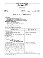 G.A Âm nhạc CKTKN Tuần 28- Lớp 1,2.3,4,5