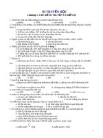 750 câu TN ôn sinh 12 theo cd