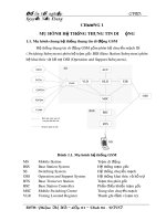 đồ án kỹ thuật viễn thông Hệ thống CME 20 cho mạng GSM 900 và GSM 1800 có sử dụng Axe 10.DOC