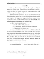 Vận dụng dãy số thời gian trong viêc phân tích biến động sản lượng điện của việt nam trong giai đoạn 2001 2003