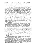 Một số phương pháp dạy văn nghị luận ở THCS