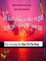 Giáo án thao giảng bồi dưỡng thi giáo viên hoá học 8 bài Chất (21)