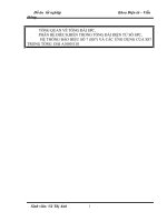 đồ án kỹ thuật viễn thông Tổng quan về tổng đài điện tử số SPC và phân tích nhiệm vụ các khối chức năng của tổng đài SPC