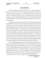 Hoàn thiện kế toán chí phí sản xuất và tính giá thành sản phẩmtại công ty TNHH Á LONG