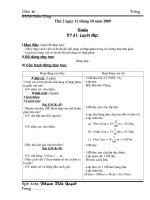 giáo án tuần 9 lớp 5