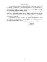 luận văn khoa quản trị nhân lực  Hoàn thiện quy trình tuyển dụng tại bộ phận bàn của nhà hàng  buffet cao cấp Thùy Dương