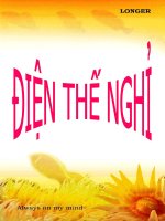 Bai 28:Dien The Nghi