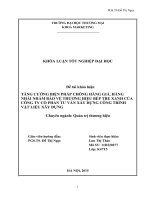 luận văn Tăng cường biện pháp chống hàng giả, hàng nhái nhằm bảo vệ thương hiệu bếp Tre Xanh của Công ty Cổ phần tư vấn xây dựng công trình vật liệu xây dựng