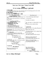 giáo án tuần 4 lớp 5