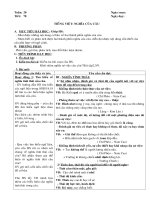 NGHĨA CỦA CÂU (TIÊP THEO)