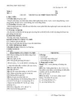 giao án tự chọn  toán10 cơ bản