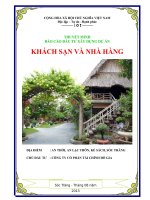Dự Án Xây Dựng Hệ Thống Khách Sạn Nhà Hàng