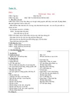 giao an lop ghep 1 + 2 tuan 34