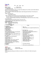 giao an lop ghep 1 + 2 tuan 30