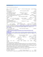 CODE bảng mã màu