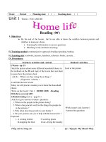 Giáo án Tiếng Anh 11 Nâng cao Phần 12 ( Giải bài tập Tiếng Anh 12 NC) Unit1- Unit9