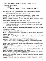 de cuong thi hoc ki 2 -11