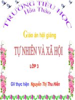 Bài; Một số hoạt động ở trường