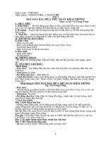 Giáo án Âm nhạc 8 hay