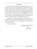 luận văn kế  toán thương mại Kế toán kết quả kinh doanh tại công ty cổ phần xây dựng và thương mại Trường Thành