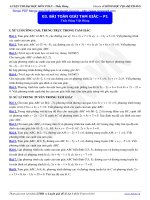 chuyên đề hình học toạ độ phẳng