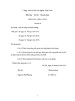 thảo luận  Bình luận các quy định trong pháp luật Việt Nam hiện hành điều chỉnh quan hệ kết hôn giữa công dân Việt Nam với nhau và với người nước ngoài ở nước ngoài trước cơ quan nhà nước c