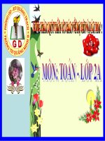 Toán 2- Luyện tập chung tuần 27