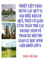 rung chuông vàng lop 5