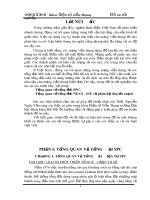 đồ án kỹ thuật viễn thông Tổng quan về tổng đài SPC. - Tổng quan về tổng đài NEAX - 61E và phân hệ chuyển mạch