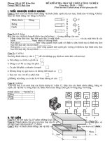 Đề KT HKI công nghệ 8